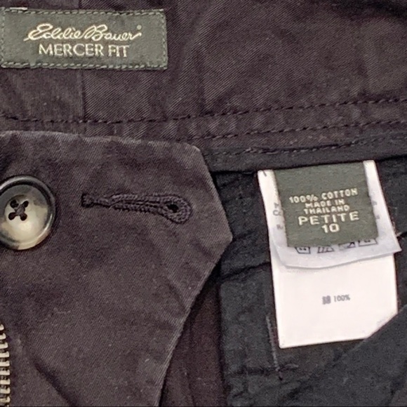 Eddie Bauer Pants Women's Mercer Fit Black Petite 10 (see pics) - Picture 7 of 10